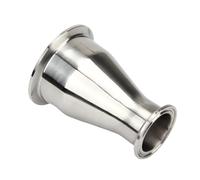 KXJSYL Tool 1pc OD (19 25 32 38 45 51 6376 89 102 108MM) 1,5" 2" 2,5" 3" 4" 304 Réducteur de Tuyau en Acier Inoxydable Tri Clamp Adaptateur réducteur de Virole(102mm to 51mm)
