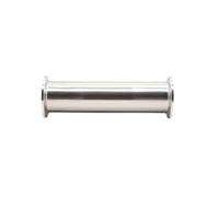 KXJSYL Tool 1pc Stainless Steel Pipe 1” 1-1/2” （19-108mm） Sanitary Tri Clamp Type Spool Tube Ferrule Clamp 100mm 200mm 300mm 500mm Pipe Connector(38mm x Ferrule 50.5,Length 200mm)