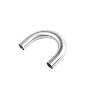 KXJSYL Tool 1pcTube OD 38mm 45mm 51mm 57mm 304 Acier Inoxydable sanitaire Soudé Coude à 180 degrés Raccord de Tuyau for Produit laitier Maison(57x2mm)