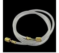 KXJSYL Tool 2 Bouchons de système Britannique épaississant Le Tube de Remplissage Transparent de climatisation résistant à Haute Pression Tuyau de réfrigérant de réfrigérateur