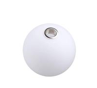 KXJSYL Tool Abat-jour G9 en verre blanc givré pour ampoule G9, accessoire d'ouverture de 2 cm, globe ou abat-jour de rechange (D6 cm)