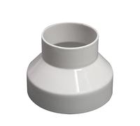 KXJSYL Tool Adaptateur de réducteur de Tuyau d'échappement ABS, connecteur de Conduit de Ventilation, raccords de Tuyau à diamètre Variable, 1 pièce(E)