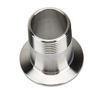 KXJSYL Tool Adaptateur de Tuyau sanitaire à Filetage mâle en Acier Inoxydable 304, coupleur 3/8", 1/2", 3/4", 1" BSP, 1,5", 2", Virole Tri Clamp 50,5 mm, Usage Domestique(1/2")