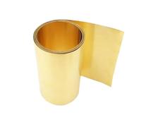 KXJSYL Tool Bande de Laiton Fine, épaisseur 0.1mm, Largeur 20-100mm, 1 mètre, Feuille de Laiton, Film d'or, Feuille de Laiton, Plaque de Laiton H62, 1 pièce(0.02x100x1000mm)
