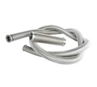 KXJSYL Tool Bride sous vide KF16/25/40/50X100/200/300/500-2000mm de longueur, tuyau à soufflet sanitaire en acier inoxydable 304, raccord de Tube Flexible, 1 pièce(KF16,2500MM_SCALABLE BENDABLE)