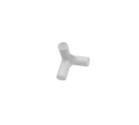 KXJSYL Tool Connecteur croisé coudé Droit en PVC, 12mm, 5 pièces, Joint en té 60 90 120 135 degrés, raccord de Tuyau en PVC, raccords Fixes de Tente à Monter soi-même(White-06)