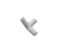 KXJSYL Tool Connecteur croisé coudé Droit en PVC, 12mm, 5 pièces, Joint en té 60 90 120 135 degrés, raccord de Tuyau en PVC, raccords Fixes de Tente à Monter soi-même(White-08)