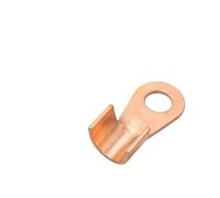 KXJSYL Tool Connecteur de câble à sertir, Type OT 100A, 150A, 200A, 250A, 300A, 400A, 500A, cosses à Nez en cuivre Rouge, à Bouche Ouverte(1pcs,OT-100A)