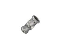 KXJSYL Tool Connecteur en Alliage d'aluminium, Base en T coudé, Fixation de Connexion Plate tridimensionnelle, pièces d'étagère en Tube d'acier de 20mm, 1 pièce(20mm 3)