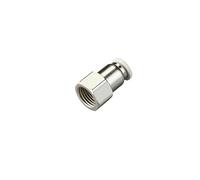 KXJSYL Tool Connecteurs de tuyaux pneumatiques, raccords de tuyaux Blancs de Haute qualité, Filetage BSP 1/4 1/2 6mm 8mm, raccord Rapide, 1 pièce(4-01 (4mm-1l8),PCF)