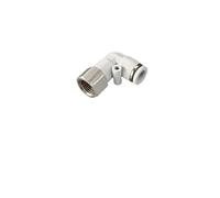 KXJSYL Tool Connecteurs de tuyaux pneumatiques, raccords de tuyaux Blancs de Haute qualité, Filetage BSP 1/4 1/2 6mm 8mm, raccord Rapide, 1 pièce(6-m5 (6mm-M5),PLF)