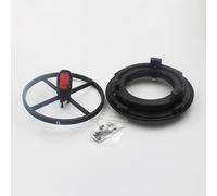 KXJSYL Tool D114F500 D114F900 Miroir Primaire sphérique réfléchissant Newton Miroir secondaire à axe Court 25 mm Télescope astronomique DIY(3D Printed 114F900)