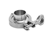 KXJSYL Tool Ensemble de plaques aveugles de mandrin de Serrage en Acier Inoxydable 304, connecteur Rapide de Collier de Serrage de qualité sanitaire, Joint en Silicone à Connexion Rapide(12.7-25.4)