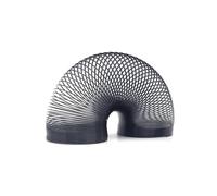 KXJSYL Tool Funny Metal Rainbow Metal Colored Coil Nostalgic Go Down The Stairs Walking Magic Spring,1pc(Black)