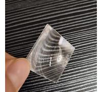 KXJSYL Tool Lentille de Fresnel Optique 30x30 en Plastique PMMA, focale Solaire 28 mm, lentille de projecteur à Monter soi-même, loupe Plane, concentrateur Solaire(28MM)