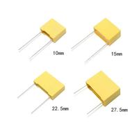 KXJSYL Tool Lot de 2 condensateurs de sécurité 275 VCA 275 V 10 nF 22 nF 33 nF 47 nF 0,1 UF 0,15 UF 0,22 UF 0,33 UF 0,47 UF 102/103/104/473 Film polypropylène(X2 275VAC 0.22UF 224)