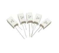 KXJSYL Tool Lot de 5 résistances Verticales en Ciment 5 W 0,01~300 kohm 5% 0,01 R 0,15 R 0,22 R 0,25 R 0,39 R 0,47 R 1 R 10 R J 100 R 300 kohm(0.16R)