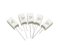 KXJSYL Tool Lot de 5 résistances Verticales en Ciment 5 W 0,01 à 300 kOhm 5% 0,01 R, 0,15 R, 0,22 R, 0,25 R, 0,39 R, 0,47 R, 1 R, 10 R, 100 R, 300 kOhm(0.024R)