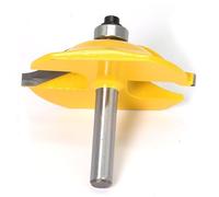 KXJSYL Tool Mèche de routeur de Levage de Panneau à Tige de 6mm, 1 "de Profondeur, Coupe-Bois, mèches de routeur en carbure, Couteau de Porte, 1 pièce