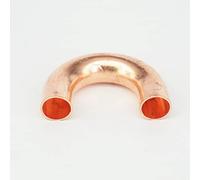 KXJSYL Tool Raccord coudé à 180 degrés en U de 7 à 19 mm de diamètre extérieur, Adaptateur for Tuyau de soudage en cuivre, plomberie, gaz, Eau, Huile(12.7x0.7x32mm 2pcs)