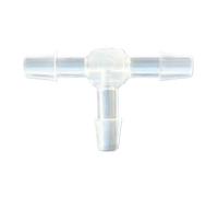 KXJSYL Tool Raccord de tuyau en T de type Y, raccord cannelé en Y, raccord de tube en plastique à 3 voies, séparateur de débit d'air et d'eau for irrigation de laboratoire(Tee 20pcs,5mm T-Style)