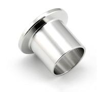 KXJSYL Tool Raccord de Tuyau sous Vide en Acier Inoxydable 304, 20 mm, 30 mm, 40 mm, 50 mm, KF10, KF16, KF25, KF40, KF50, 1 pièce(KF16 L20MM OD19MM_Size)