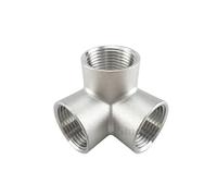 KXJSYL Tool Raccord de Tuyau YX en T fileté mâle + Femelle BSP 3, 4, 5 Voies 1/4" 3/8" 1/2" 3/4" 1" 2" fileté SS304 en Acier Inoxydable Multifonction(G1.5 BSP)