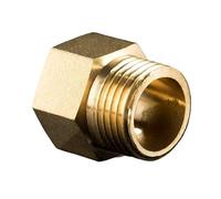 KXJSYL Tool Raccord en Laiton F/M métrique vers Filetage impérial, connecteurs de tuyaux en Laiton, Adaptateur de coupleur en cuivre, Joint fileté, 1 pièce(M27X1.5-G1I2)
