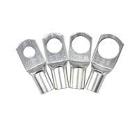 KXJSYL Tool SC25-6 25-8 25-10 25-12 Kit de cosses de câble en cuivre Trou de Boulon Cosses de câble étamées Bornes de Batterie Connecteur de Fil de Nez en cuivre(SC25-6)
