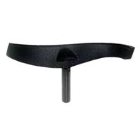KXJSYL Tool Support d'outil de Tour incurvé for Tour à Bois, Travail du Bois, Travail des métaux, Tour de Forme spéciale, Tournage incurvé for Base de Support d'outil de 16 mm/25 mm(16mm)