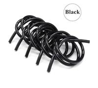 KXJSYL Tool Tuyau en Caoutchouc de Silicone Noir de qualité Alimentaire ID 0,5 1 2 3 4 5 6 7 8 9 10 12 14 16 18 20 25 32 mm Tube en Silicone Flexible Non Toxique(5 Meters_ID 8MM X 10MM OD)