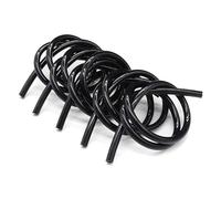 KXJSYL Tool Tuyau en Caoutchouc de Silicone Noir de qualité Alimentaire ID 0,5 1 2 3 4 5 6 7 8 9 10 12 14 16 18 20 25 32 mm Tube en Silicone Flexible Non Toxique(5 Meters_ID 32MM X 38MM OD)