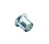 KXJSYL Tool Tuyau sanitaire en Acier Inoxydable SS304, OD 6MM-51MM, raccord de Tuyau à Barbe, Virole OD 50.5mm adapté à 1.5 "2" Tri Pince 1 pièce(OD 10mm)