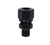 KXJSYL Tool Virole hydraulique en Acier au Carbone, raccord Droit de Tuyau d'huile à Haute Pression, Filetage métrique M10 ~ M52, raccords de Connexion Calibre 6~42mm, 1 pièce(42mm(M52X2))