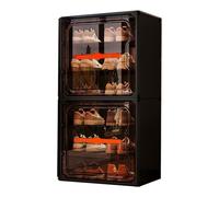 KXKJRYB Meuble à Chaussure en Acrylique Transparent Grandes BoîTes Empilables Et Combinables à Volonté pour Les Angles EntréEs-A