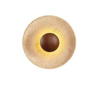 KXKLGWHN Applique murale en marbre de style industriel, applique murale LED encastrée à lumière chaude, abat-jour mural personnalisé à une tête, luminaires décoratifs muraux de chevet de chambre à cou