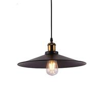 KXKLGWHN Lustre à tête Unique à Source Lumineuse E27, Abat-Jour de Lampe Suspendue en métal Parapluie créatif, Suspension en Fer forgé de Style Industriel, luminaires encastrés