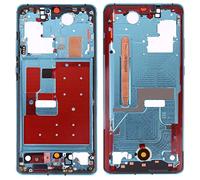 KXPASUKOJX Assiette de Lunette Cadre LCD de botier Avant avec Touches latrales pour pour Huawei P30 Pro (crpuscule)