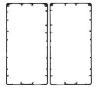 KXPASUKOJX Plaque de Lunette à Cadre Moyen pour pour Xiaomi Mi Mix (Noir)