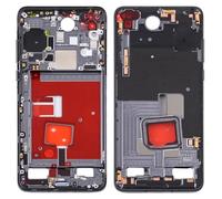 KXPASUKOJX Plaque de Lunette du Cadre du Milieu d'origine avec Touches latrales pour pour Huawei P40