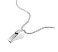 KXQYIKYI 100% 925 Collier de pendentif sonore en argent sterling pour femmes et hommes bijoux