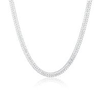 KXQYIKYI 925 50cm 60cm 10 mm Colliers de chaîne latérale complète pour femmes