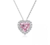 KXQYIKYI 925 Engagement de mariage en argent sterling quartz bijoux de collier de diamant Moisanite Diamond Moisanite
