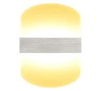 KXQYIKYI Applique Murale Design Style élégant éclairage intérieur Lampe de décoration extérieure 6W Chambre Lampe de Chevet LED Salon Restaurant hôtel Couloir Hall arrière-Cour Cour, Argent/Or