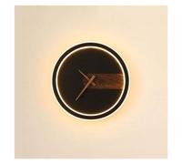 KXQYIKYI Applique Murale Horloge Appliques Murales Salon Fond Mur LED Lampe Décorative Personnalité Art Design Une Lampe À Double Usage Réveil Appliques Murales (Couleur : Dolphin Waves)