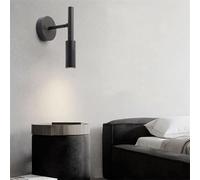 KXQYIKYI Applique Murale LED pour intérieur, Rotation à 350 °, Appliques de Lecture, Chevet réglable à 90 °, Salon en Aluminium pour Couloir, Couloir, vanité (Vert Clair, lumière Neutre)