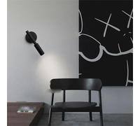 KXQYIKYI Applique Murale LED pour intérieur, Rotation à 350 °, Appliques de Lecture, Chevet réglable à 90 °, Salon en Aluminium pour Couloir, Couloir, vanité (Vert Clair, lumière Neutre)
