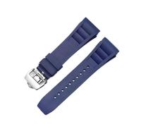 KXQYIKYI Band de montre en caoutchouc de 25 mm-20 mm ajustement pour Richard Mille RM011 Bracelet Bracelet Vis Sweet Men Watch Strap