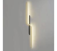 KXQYIKYI Chandelier CHADIER LETHIDE Metal Metal Long Wall What with Linear Acrylic Shade, Corridor LED Moderne Amosphère d'éclairage décoratif Light, Simple Liste de Salon
