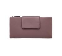 KXQYIKYI Cuir Long Money Clips Portefeuilles de cuillère de Vache pour Femmes Bourses de Bourse Classe de Cartes de Visite Blocage des Portefeuilles Sacs à Main (Taille: Violet)